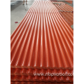 corrugated roof sheet heat proof roof tiles sheet